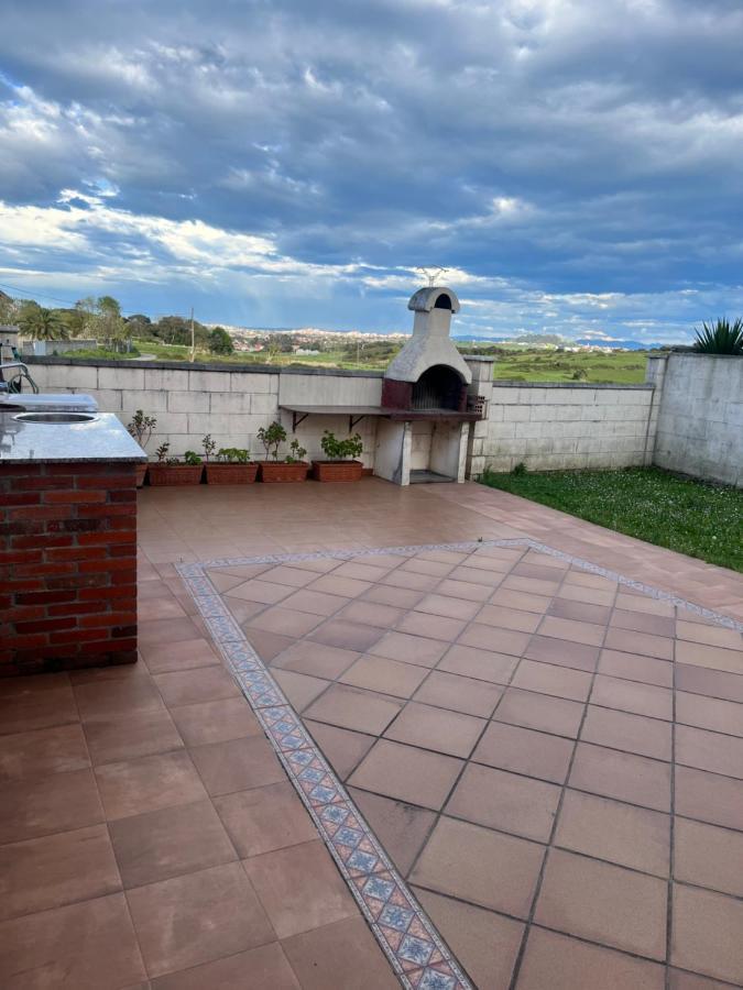 Liencres Tranquilo Con Piscina Comunitaria Apartment Exterior foto